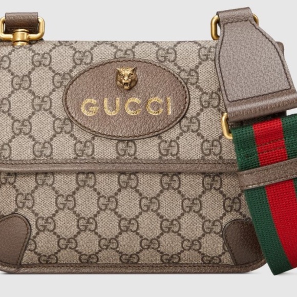 Authentic Gucci BB Alma GG Micro Leather Crossbody Bag  💎AUTHENTIC💎 GUCCI CROSSBODY